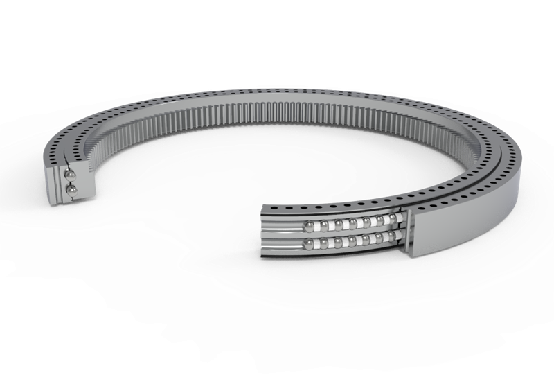 雙排角接觸式轉(zhuǎn)盤軸承